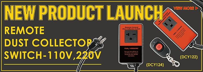 【New Product】Remote Dust Collector Switch-110V,220V